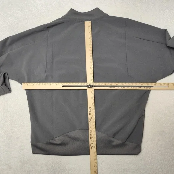 Adidas Sweatsuit Women Medium Gray Track Suit Jacket Pant McDonalds All American - Picture 8 of 16